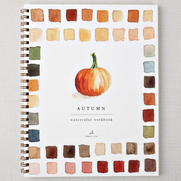 Cheap Watercolor Workbook: Autumn Online Hot Sale